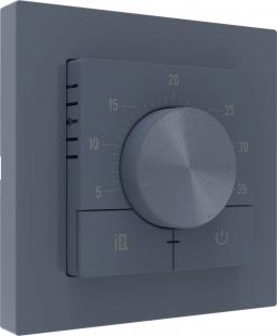 Электронный терморегулятор механическое управление IQ THERMOSTAT Dm графит